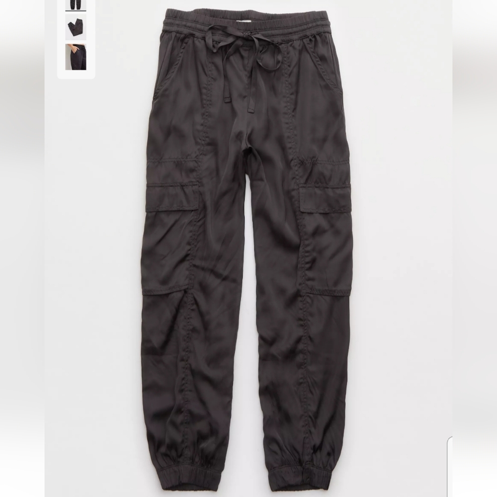 👙💫🍀Aerie satin cargo joggers - Picture 5 of 5
